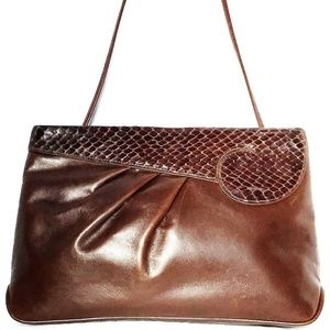 Salvatore Ferragamo Vintage Snakeskin Crossbody